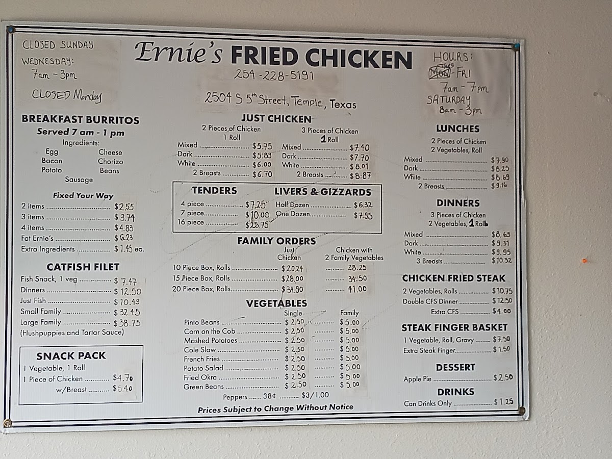 Ernie’S Fried Chicken Photos 2